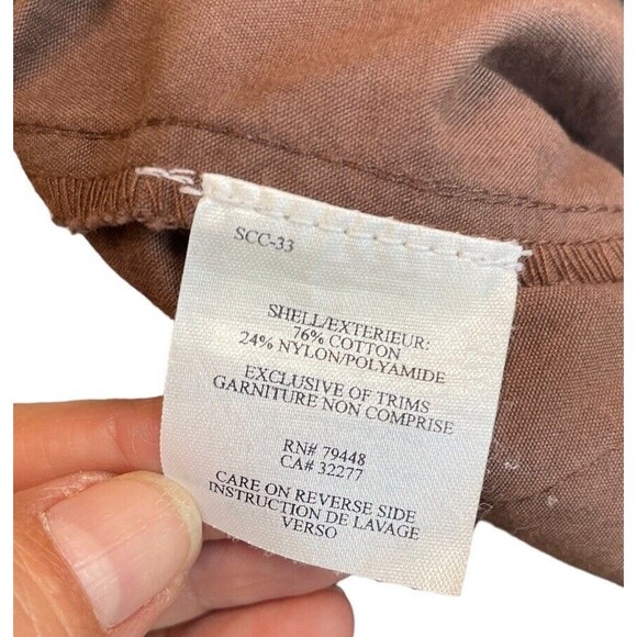 Marmot Capri Pants‎ 6 Womens Brown Cargo Pockets Cropped Beth Rodden Outdoor - Picture 9 of 16